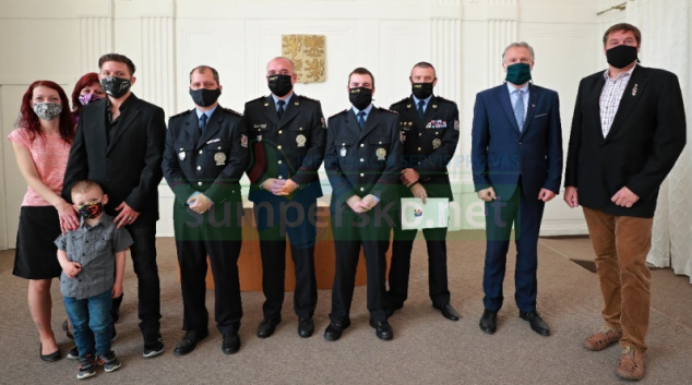 V Šumperku předali ocenění za záchranu lidského života