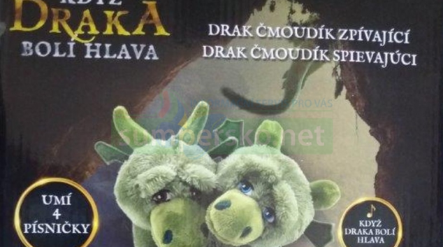 Pozor na zpívajícího draka „Čmoudíka“