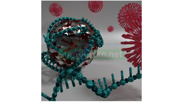 Magnetické nanočástice z RCPTM pro testování covid-19