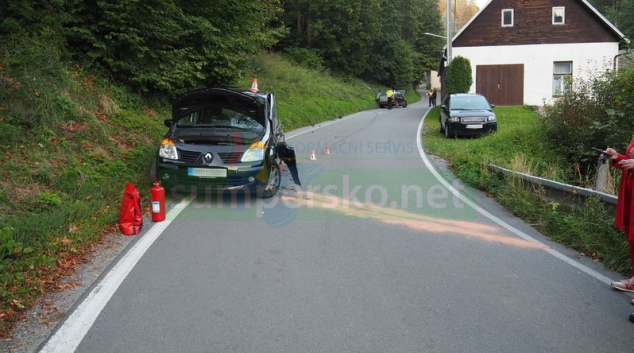 Řidič na Hanušovicku přejel do protisměru