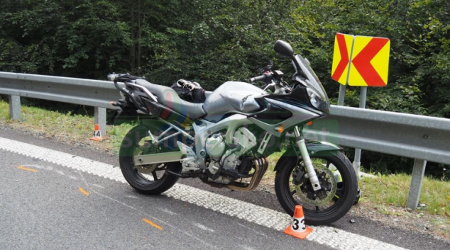 Při sjezdu z Červenohorského sedla cizinec havaroval