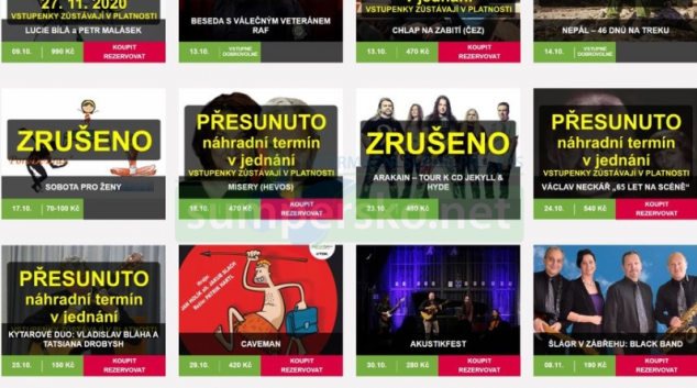 Zábřežská kulturní ruší pořady