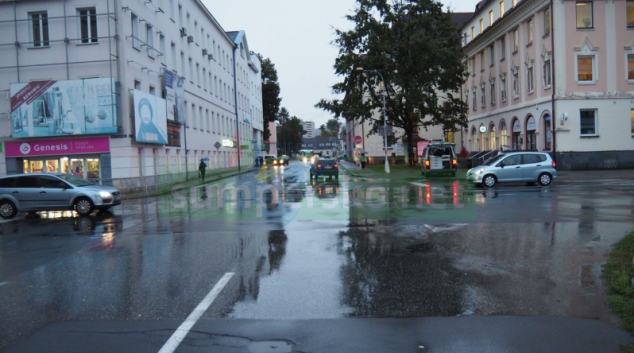 Řidič v Šumperku přehlédl chodkyni na přechodu