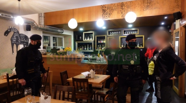 Večerní kontroly provozoven v Olomouckém kraji