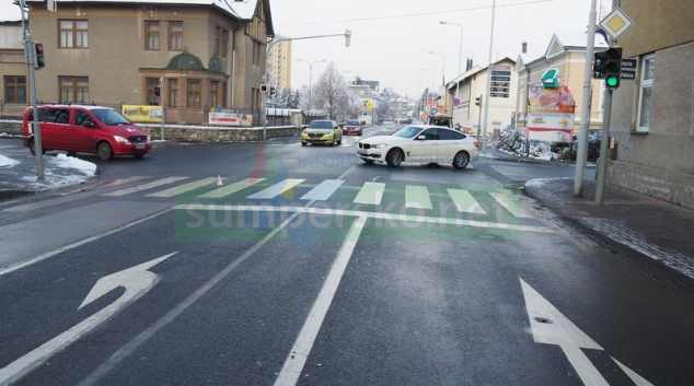 Řidič v Šumperku srazil chlapce na přechodu pro chodce