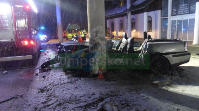 Tragická dopravní nehoda u Zlatých Hor