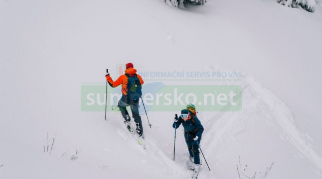 Pád laviny s tragickým následkem v Jeseníkách