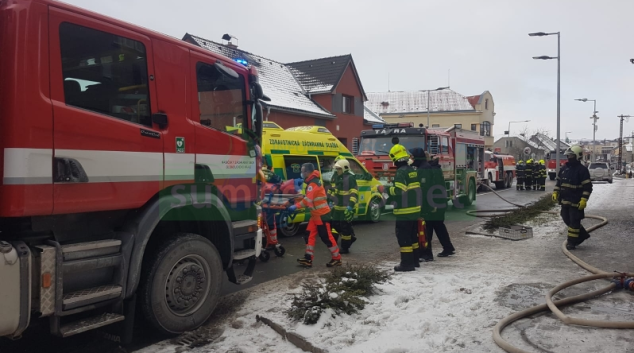 Požár rodinného domu v Lošticích má tragické následky