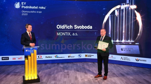 Podnikatelem roku 2020 se stal Oldřich Svoboda