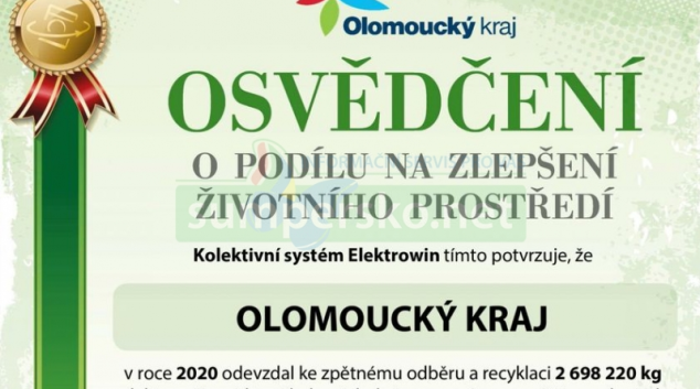 Každý obyvatel kraje odevzdal čtyři kila vysloužilých elektrospotřebičů