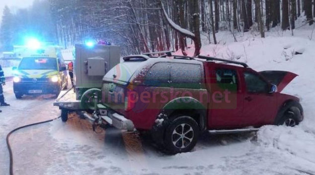 Řidič přejel do protisměru