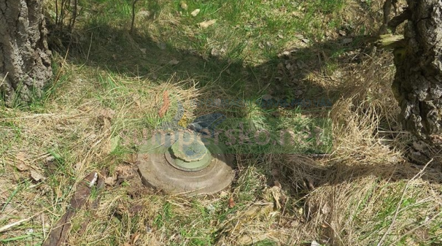 Muž našel protitankovou minu