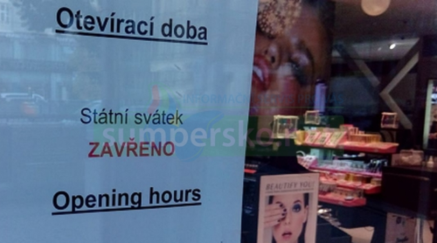 Ve státní svátek 8. května opět platí zákon o zákazu prodeje