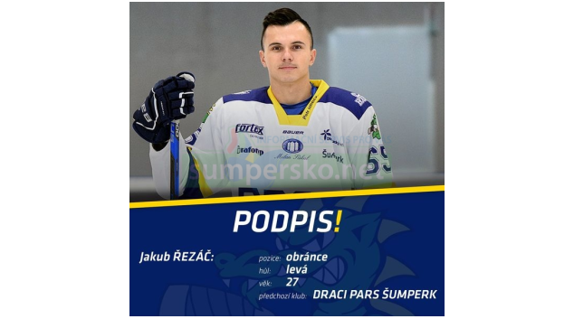 Jakub Řezáč se vrací do kádru Draků