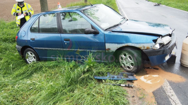 Řidička na Mohelnicku přejela do protisměru