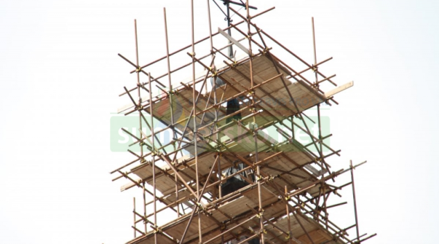 Rekonstrukce Červeného kostela pokračuje