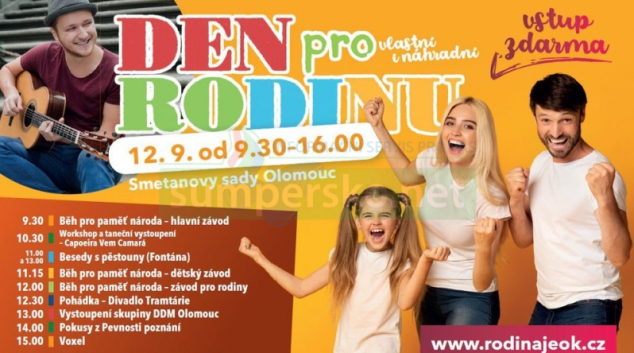 Po roce je tu opět Den pro rodiny vlastní i náhradní