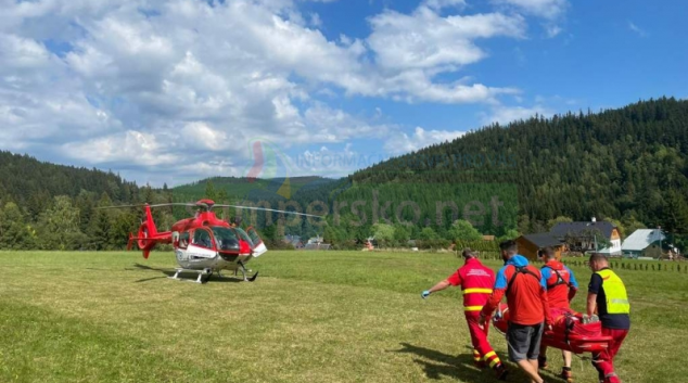 Vrtulník letěl čtyřikrát do Jeseníků k závažným případům