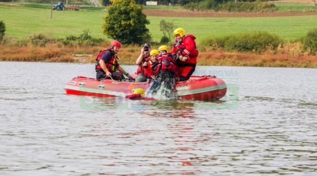 Protržená hráz nádrže