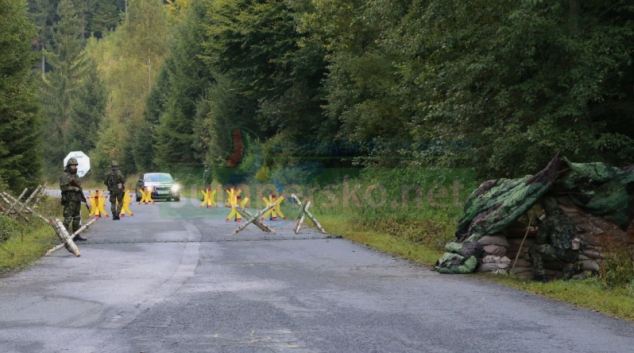 Aktivní zálohy cvičily na Dlouhých stráních
