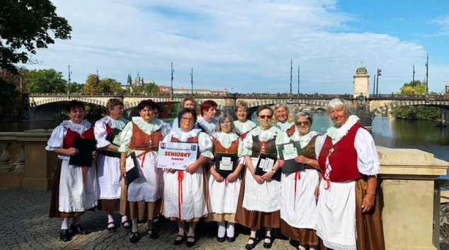 Seniorky Šumperk zpívaly v Praze