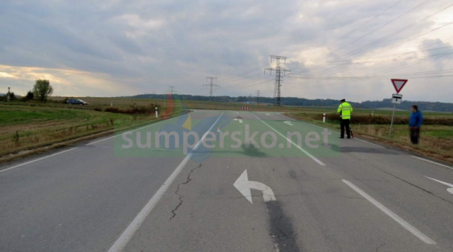 Opilá řidička havarovala před Zábřehem