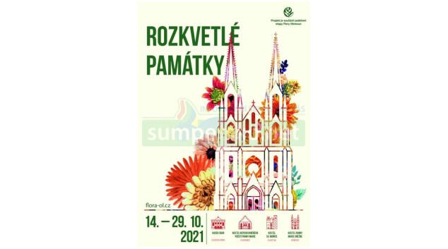 Rozkvetlé památky v Olomouci