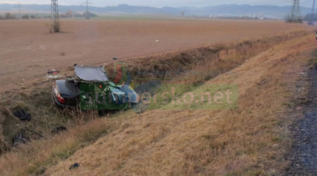 Vážná dopravní nehoda u Zábřehu