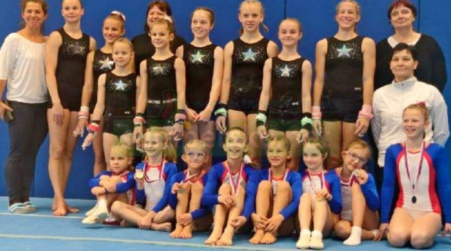Gymnastický klub Šumperk na přeboru kraje v Prostějově