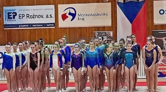 Šumperský Gymnastický klub na MČR v Ostravě