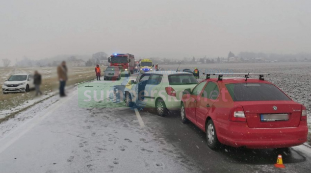 Bezmála tři desítky dopravních nehod v kraji