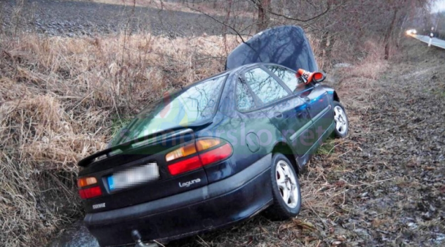 Opilý motorista havaroval na Šumpersku