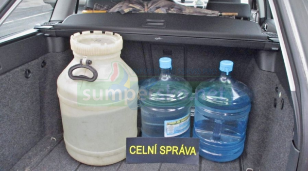 Alkohol bez prokázaného původu