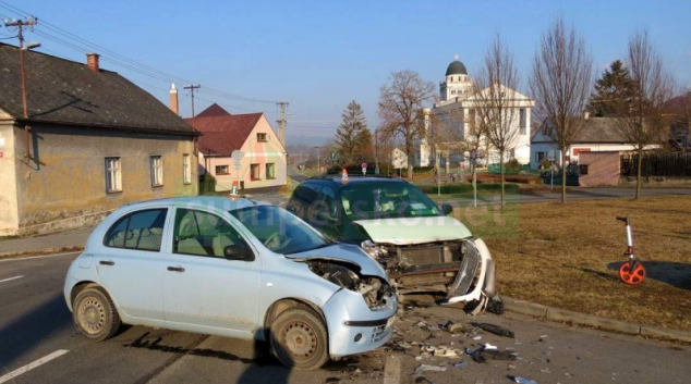 Řidička v Hrabové nedala přednost