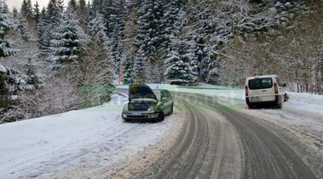 Rychlou jízdu ukončila dopravní nehoda