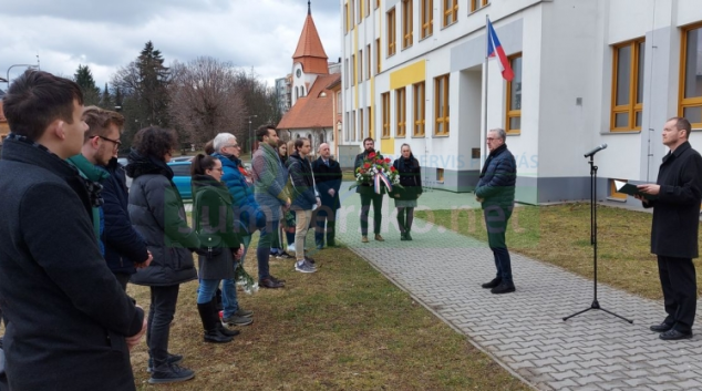 Vzpomínková akce v Šumperku