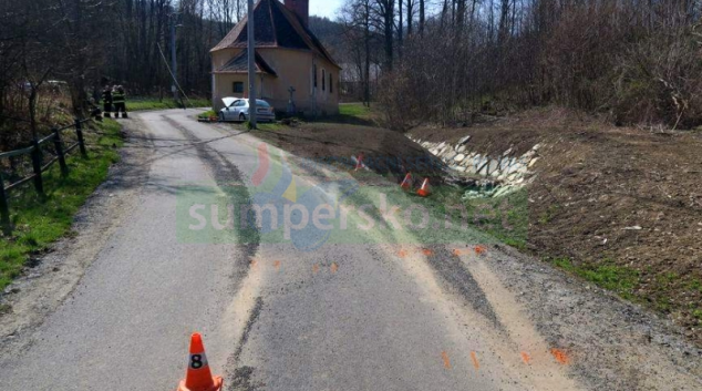 Opilý řidič z místa nehody odešel