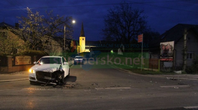 Řidič v Rapotíně nedal přednost