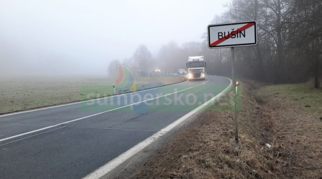 Silnice Bušín–Olšany dostane nový povrch