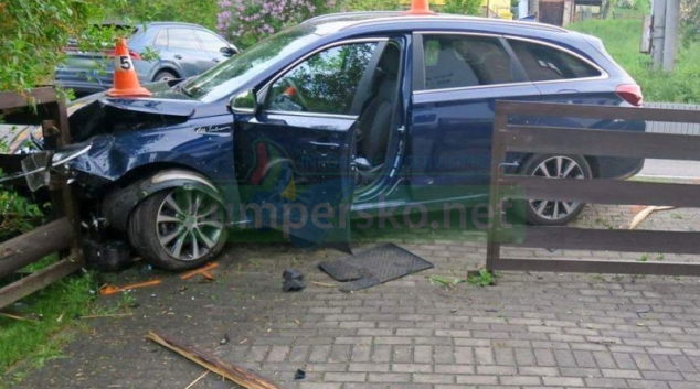 Řidička na Jesenicku přejela do protisměru