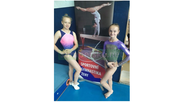 Šumperské sportovní gymnastky na MČR v Brně