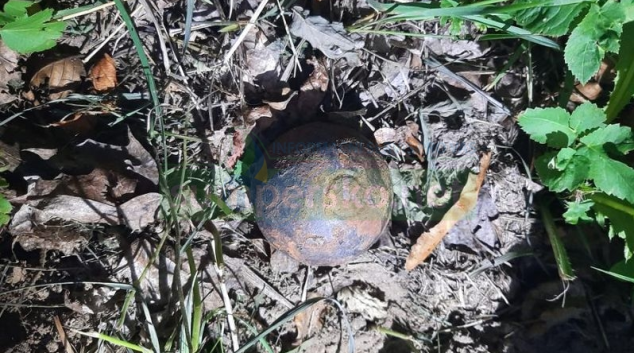 Historickou dělovou kouli našli u Drozdovské pily