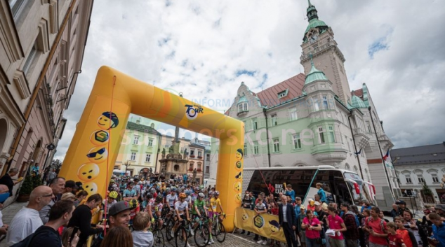 U šumperské radnice odstartuje poslední etapa cyklistického závodu