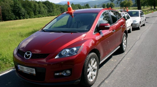 Řetězová nehoda v Žulové