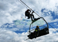 FOTO. Hasiči-lezci trénují záchranu z lanovky