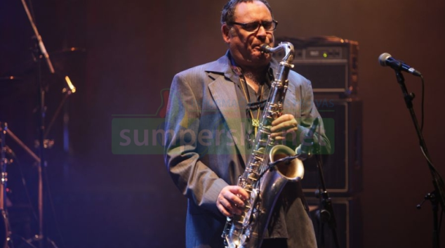 Saxofonista Giland Atzmon v Šumperku