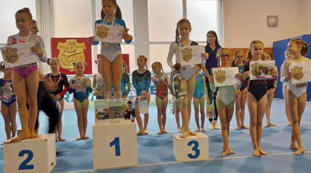 Šumperské gymnastky soutěžily v Ostravě