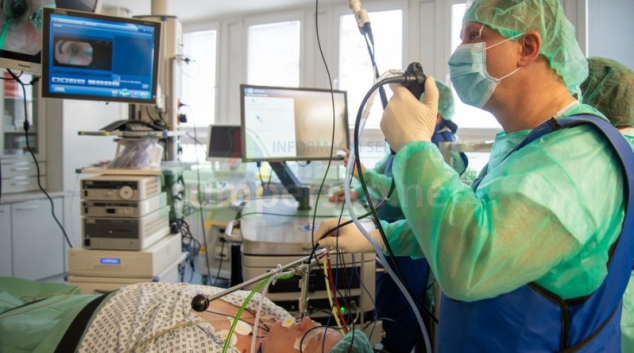 Plicní lékaře FN Olomouc naviguje při endoskopickém vyšetření 3D mapa