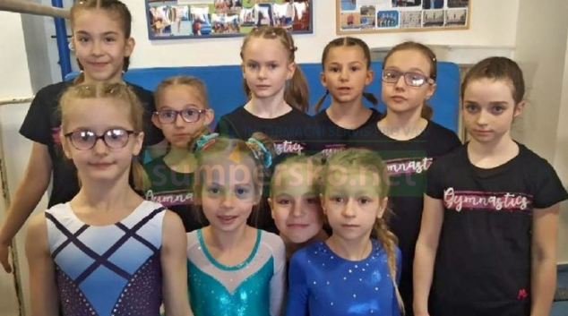 Sportovní gymnastky soutěžily v Ostravě