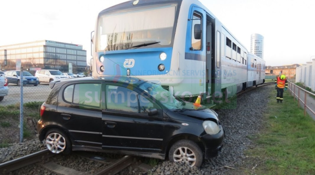 Nehoda na železničním přejezdu